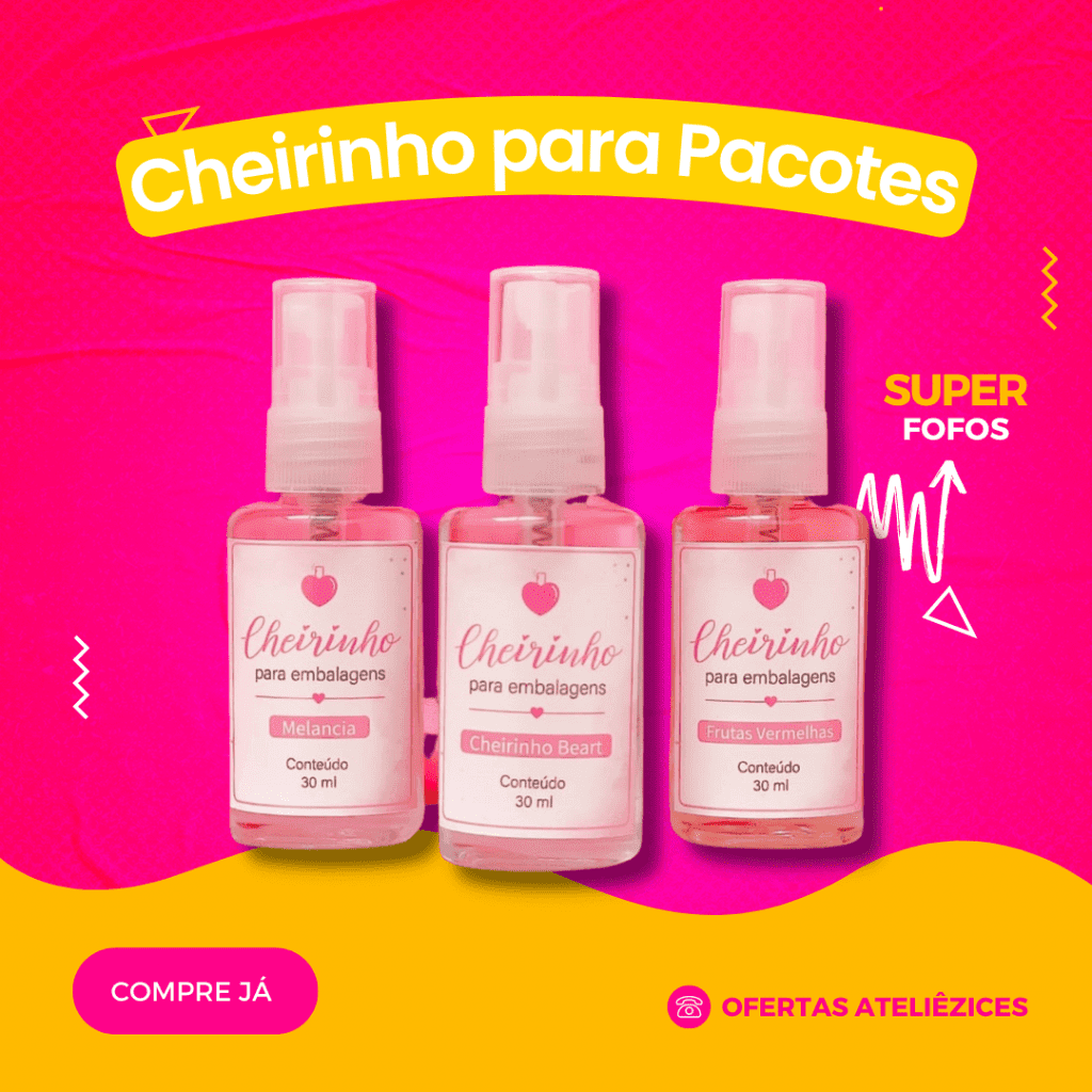 Cheirinho para Pacotes - Perfume de Papel - Oferta Promoção Cupom - Fornecedor de material para artesanato - Armarinhos Aviamentos (1)