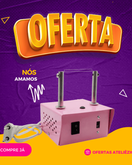 Máquina de cortar fitas - Oferta Promoção Cupom - Fornecedor de material para artesanato - Armarinhos Aviamentos (1)