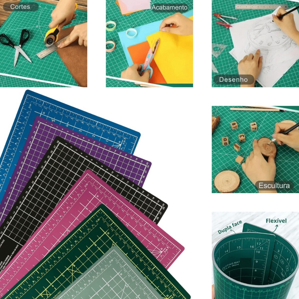 Base de corte A3 ou A2 Shopee