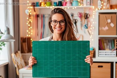 Para que serve uma base de corte no artesanato - Achadinhos do Atelie 2